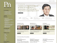 Tablet Screenshot of miguelpenarrocha.es